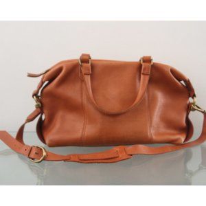 Madewell Leather Satchel (English Saddle)
